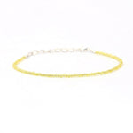 Citrine Anklet Stylish Spiritual Wear