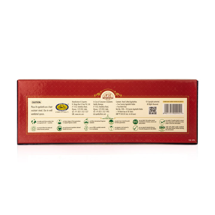 Darbari incense sticks with red and blue fragrance variants