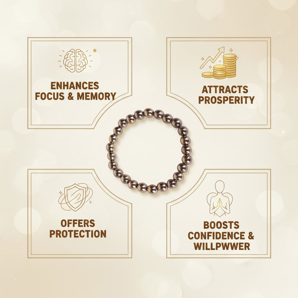 Black Obsidian Evil Eye & Golden Pyrite Bracelet Combo | Protection & Wealth Energy