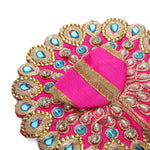 Size 2 Premium Heavy Stone & Pearl Laddu Gopal Dress