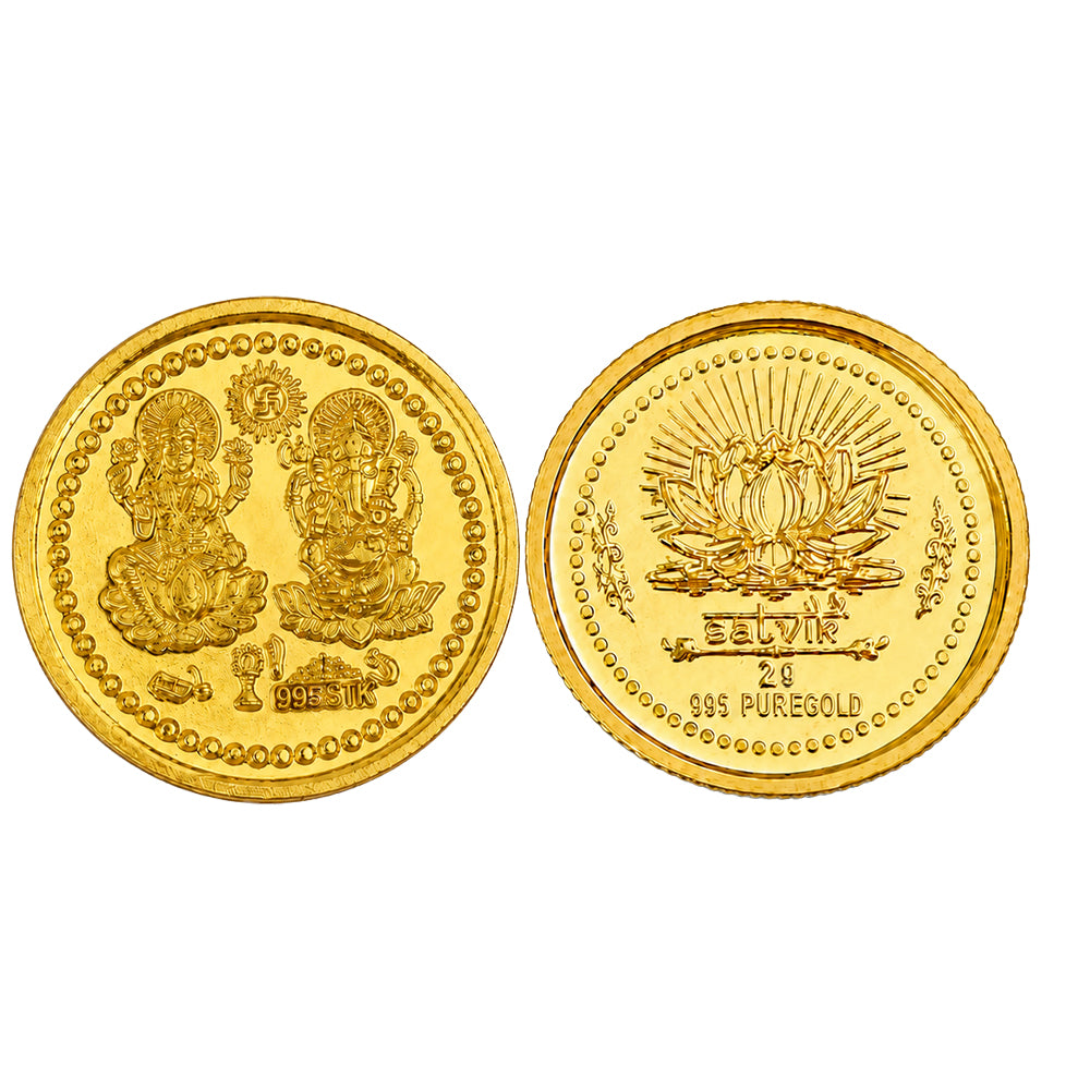 Pure 24K/995 Purity Gold Coin