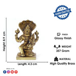 Brass Narsimha Laxmi Idol
