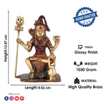 3 Inch Brass Shiv Ji/Bholenath Idol