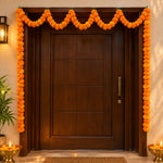 5 Feet Long Marigold Garland For Home Decoration