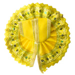 Radiant Bright Yellow Laddu Gopal Dress with Sequin Border