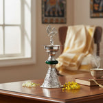 Silver Kerala Diya Samai – Traditional Pooja Oil Lamp Spiritual Use