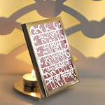 Navkar Mantra Tealight Silver Plated Pooja Candle