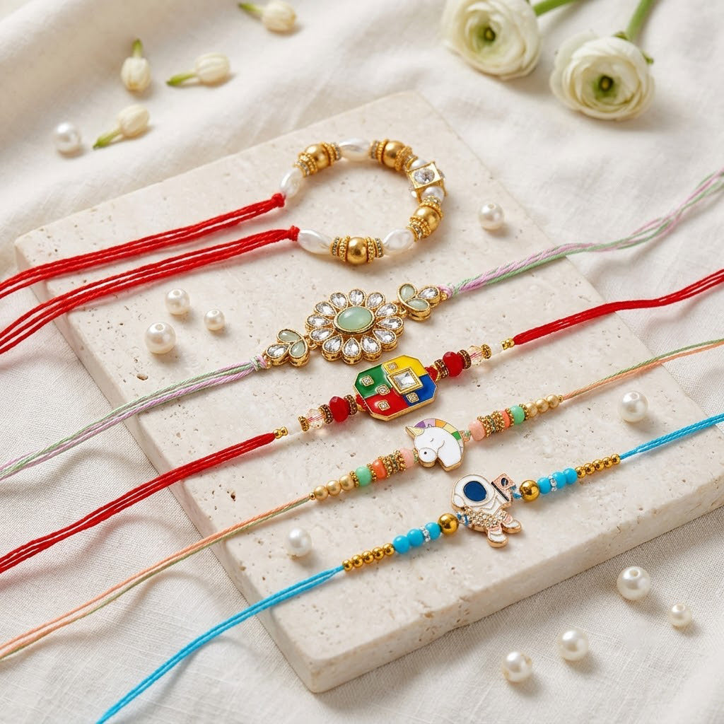 The Family Favorites Rakhi Pack (Set of 5)