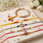 Design Family Rakhi Set (Set of 5)