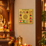 Traditional Hindu Sampurn Yantra Sticker for Puja