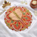 Size 2 Colour Stones Embroidered Laddu Gopal Dress