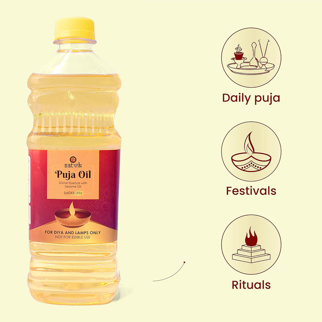 Puja Oil for Sacred Moments - With Goodness of Sesame