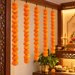 5 Feet Long Marigold Garland For Home Decoration