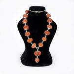 Siddha Mala with 1 Mukhi Underdeveloped (Silver Chain, Nepal)