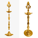 21 INCH Brass Kerala Chandarbalyam Samai Diya
