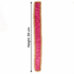 Premium Pink & Gold Zari Designer Royal Patka