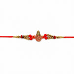 Handcrafted Sacred Deity Face Motif Antique Rakhi
