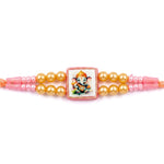 Auspicious Bal Ganesha Graphic Centerpiece Kids Rakhi