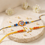 Handcrafted Unicorn Veera and Doraemon Kids Rakhi (Set of 2)