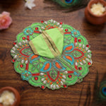 Size 2 Colour Stones Embroidered Laddu Gopal Dress