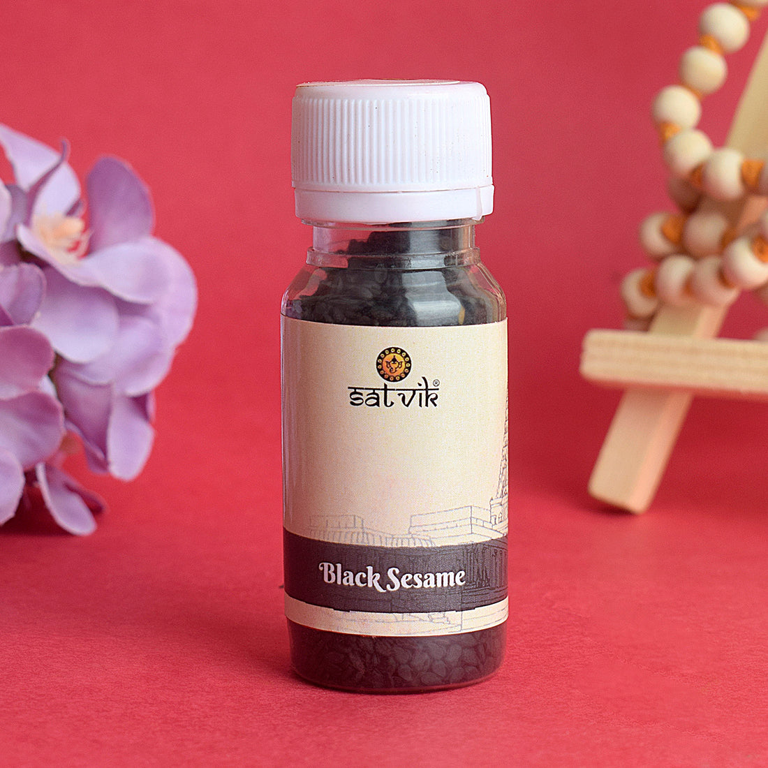 Black Sesame Seeds (Kaale Till) For Pooja-20 Gram