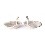 Beautiful Silver Peacock Tray