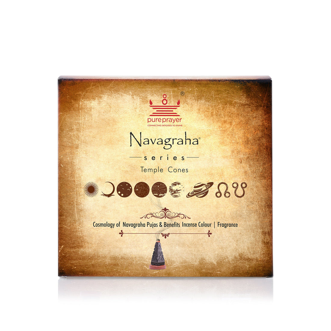 Navagraha Series Temple Cones – Pack of 9 Fragrances