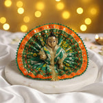 Captivating Bandhani Print Laddu Gopal Dress (Size 1 & 2)
