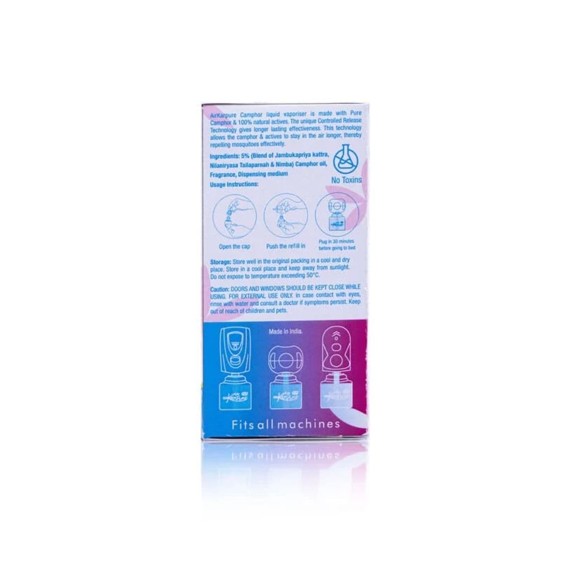 Camphor Liquid Vaporiser Refill - Pack of 6