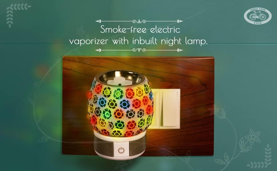 Camphor Vaporizer (Premium) with Bhimseni Camphor Tablets 100 gm