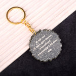 Pyrite Kuber Yantra Keyring Spiritual Wealth & Positive Energy