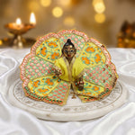 Size 0 to 5 Premium Checkered Laddu Gopal Dress