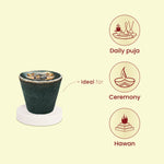 Naivedya Cup Sambrani Combo Pack of 6 (15 N per pack)