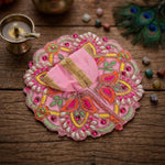 Size 2 Colour Stones Embroidered Laddu Gopal Dress