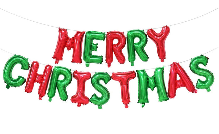 1pc Merry Christmas Foil Balloon for Christmas