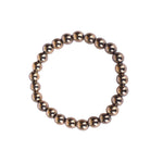 Black Obsidian Evil Eye & Golden Pyrite Bracelet Combo | Protection & Wealth Energy