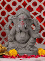 6 Inch Eco Friendly Natural Clay Ganesha Idol | India’s Largest Pooja Accessories Brand – www.satvikstore.in

