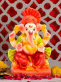 6 Inch Vibrant Eco-Friendly Ganesha Idol | India’s Largest Pooja Accessories Brand – www.satvikstore.in