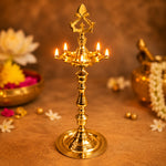 21 INCH Brass Kerala Chandarbalyam Samai Diya