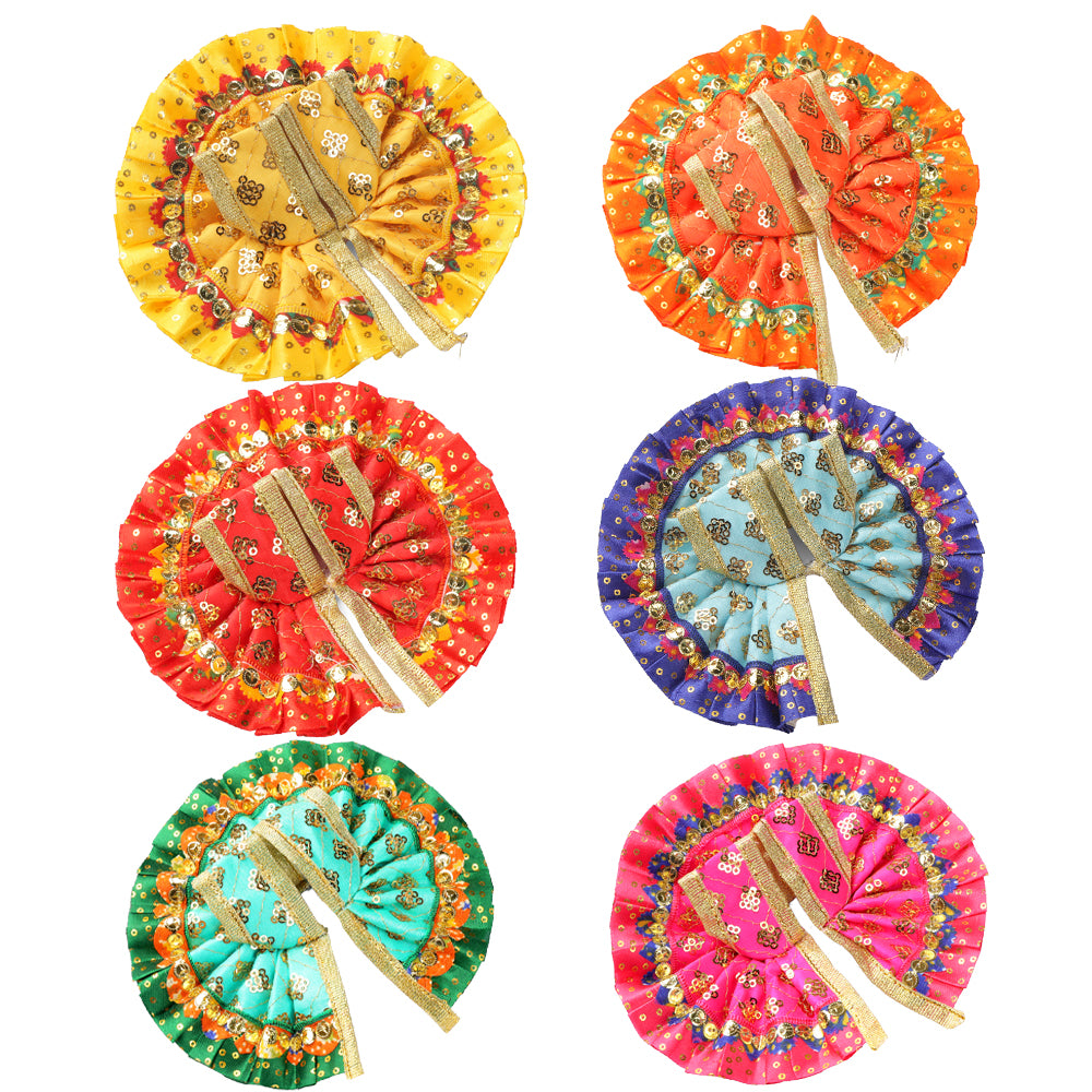 Size No.1 Radiant Sequin Laddu Gopal Dress