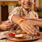 Auspicious Family Rakhi Combo (Set of 5)