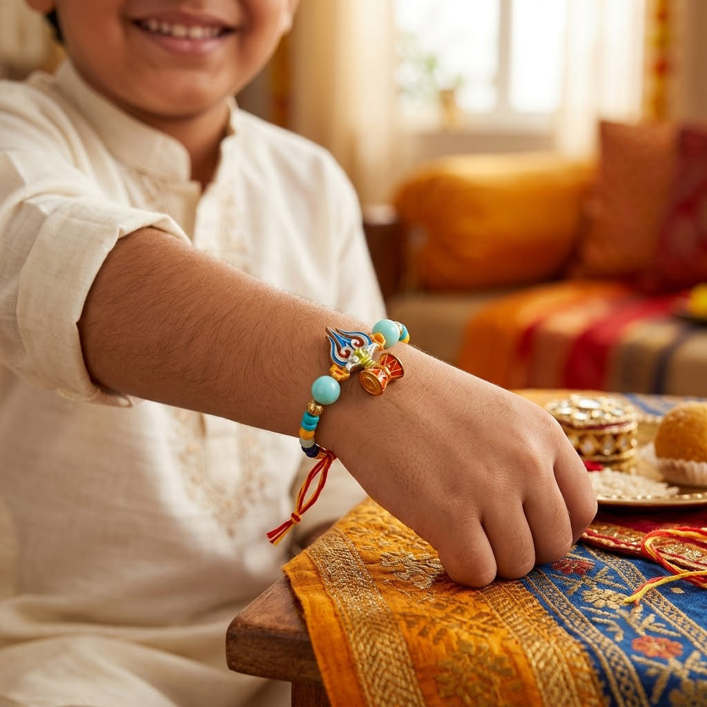 Authentic All-in-One Rakhi Combo (Set for 5)