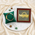 7 Horse Pyrite Frame with Dhanyog Stone Bracelet Combo for Home and Office Décor – Vastu Prosperity and Positive Energy. India’s Largest Puja Accessories Brand- www.satvikstore.in