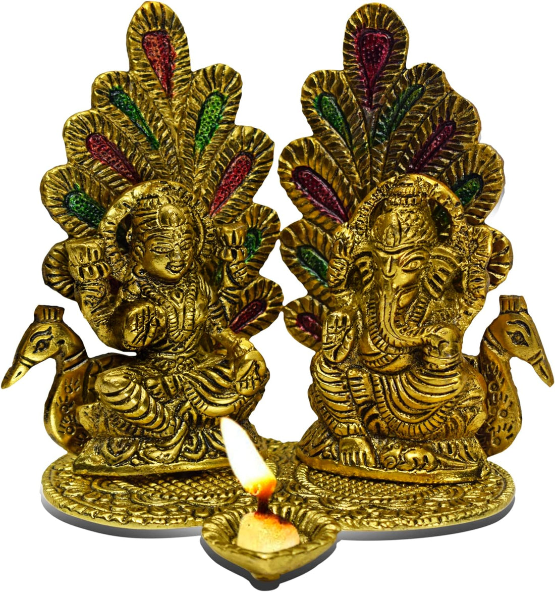 Blissful Harmony: Ganesh Laxmi Statue