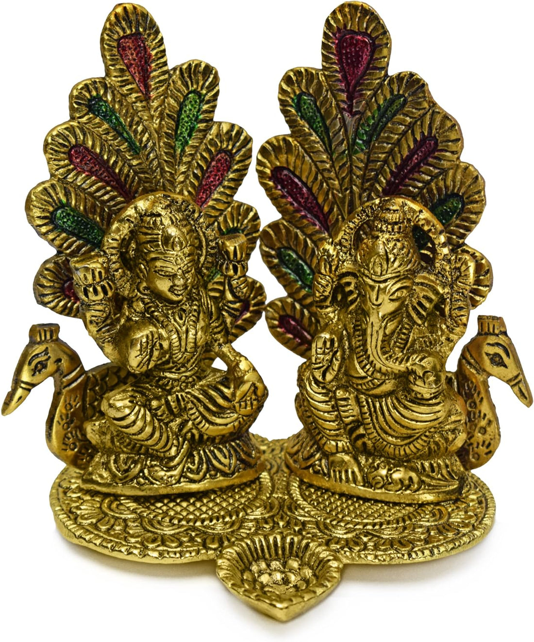 Blissful Harmony: Ganesh Laxmi Statue