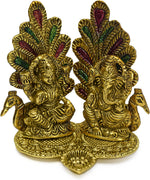 Blissful Harmony: Ganesh Laxmi Statue