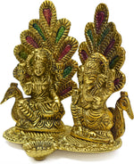 Blissful Harmony: Ganesh Laxmi Statue