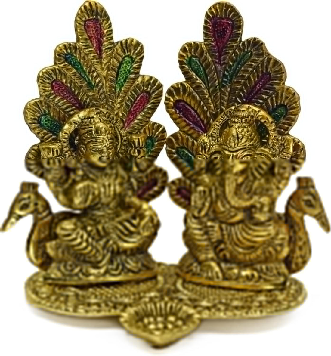Blissful Harmony: Ganesh Laxmi Statue