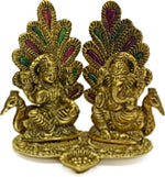 Blissful Harmony: Ganesh Laxmi Statue