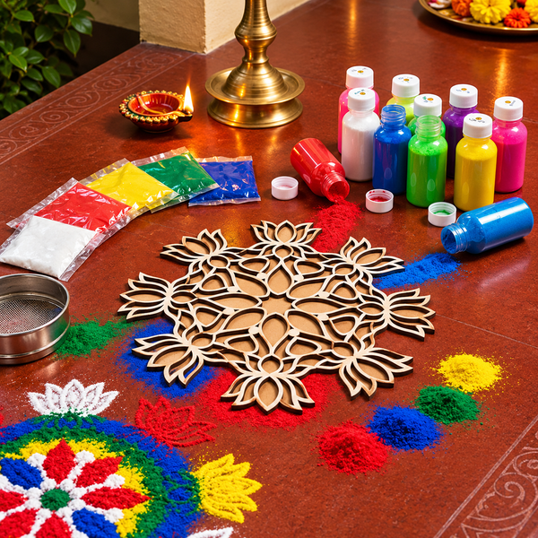 RANGOLI & STENCILS